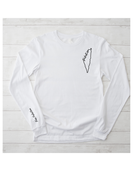 Free Palestine Long Sleeve Shirt